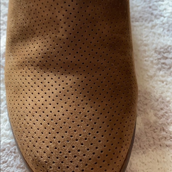 Vince Camuto Parveen Suede Booties w/Buckle - Picture 3 of 10